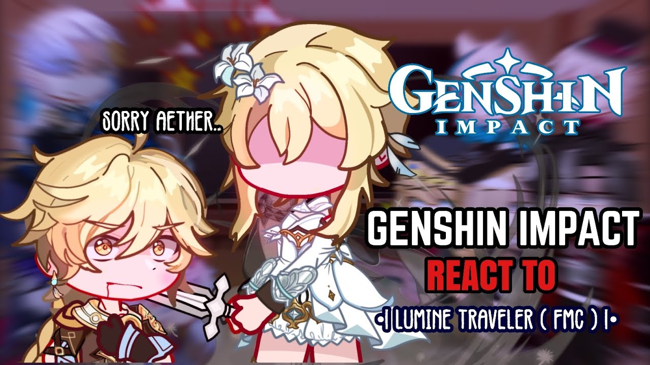 🧡✨ Реакция Фонтейна на Люмин (Путешественник) || Gacha Club || Genshin Impact