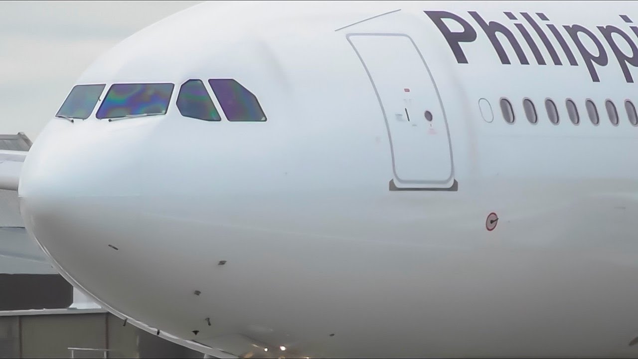 CLOSE-UP SPOOL of Philippine Airlines 75TH ANNIVERSARY A330 at Melbourne