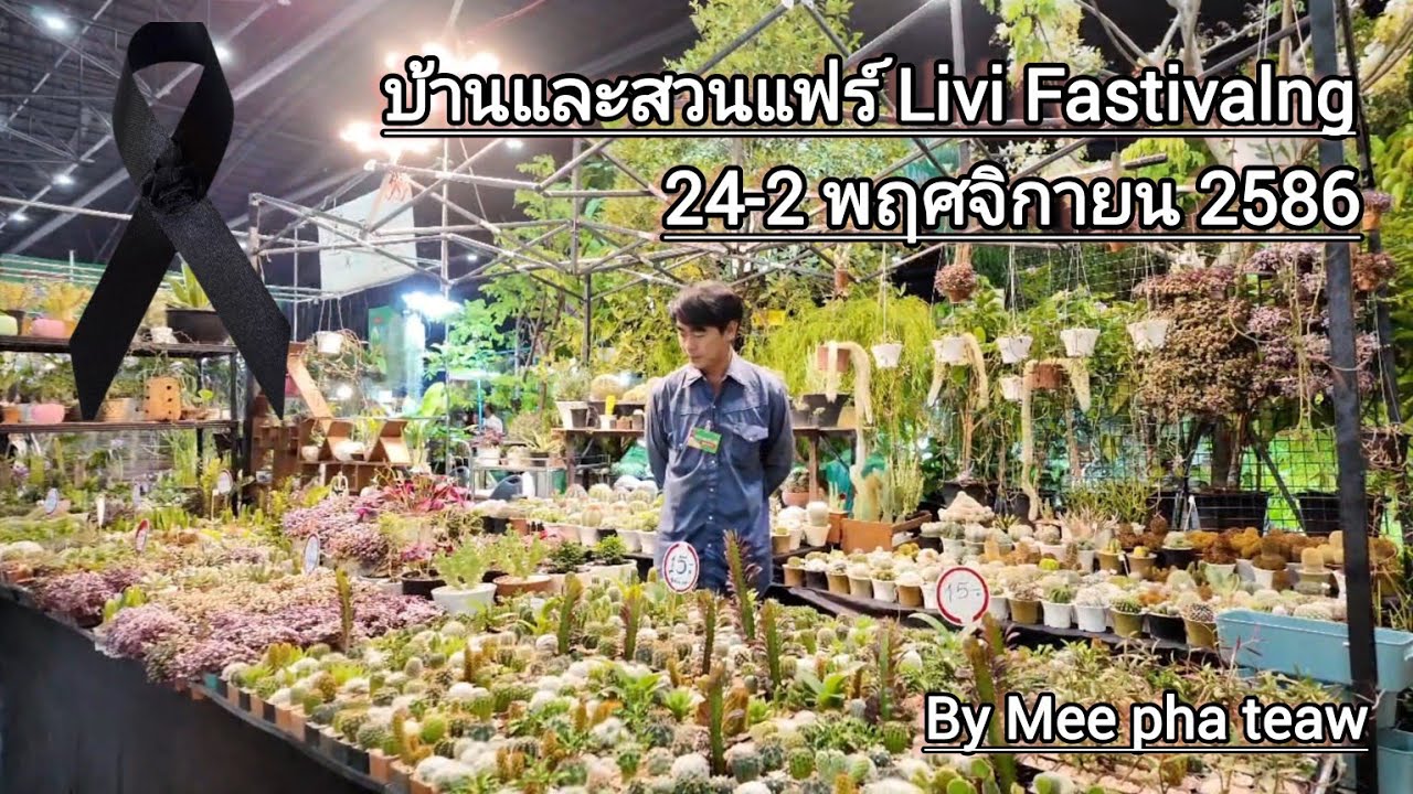 บ้านและสวนแฟร์  24-2 พฤศจิกายน 2568 เมืองทองธานี #meephateaw 