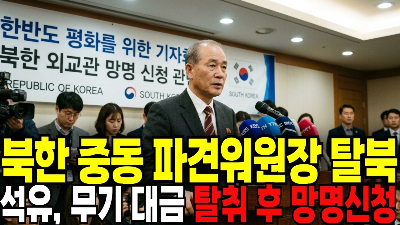 북한 이란 석유, 무기대금 3조원 탈취 후 망명신청. 일가족포함 한국이 아닌 미국으로 연락한 이유