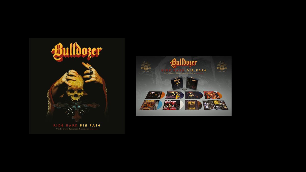 UNBOXING: Bulldozer ― Ride Hard - Die Fast (7 LP, colored, limited edition)