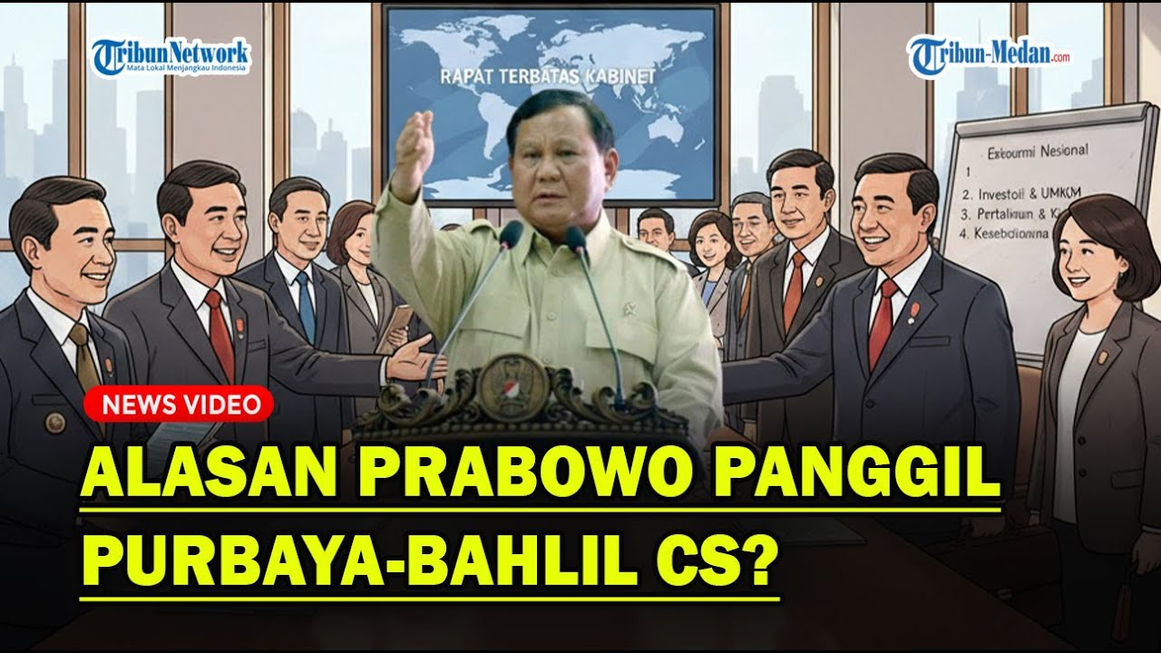 ALASAN PRABOWO Panggil Purbaya-Bahlil Cs Usai Lawatan Luar Negeri❓