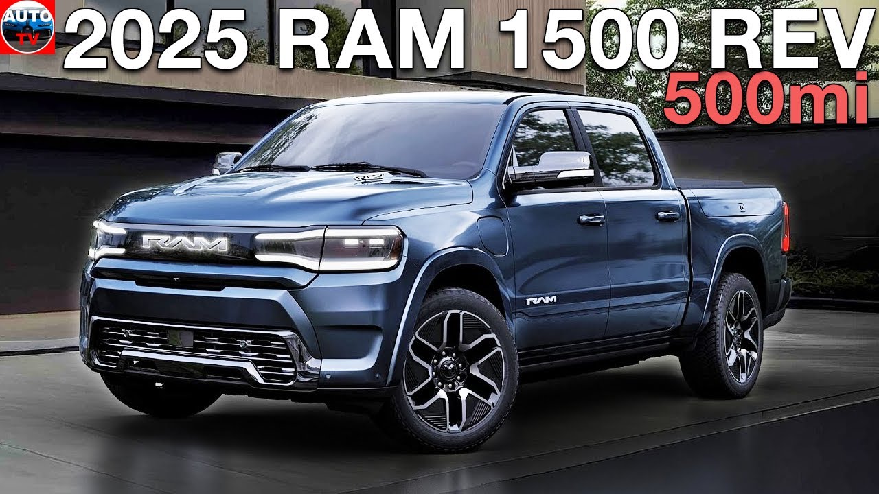 2025 RAM 1500 REV EV Truck - FIRST LOOK Interior, Exterior (500 Miles RANGE)