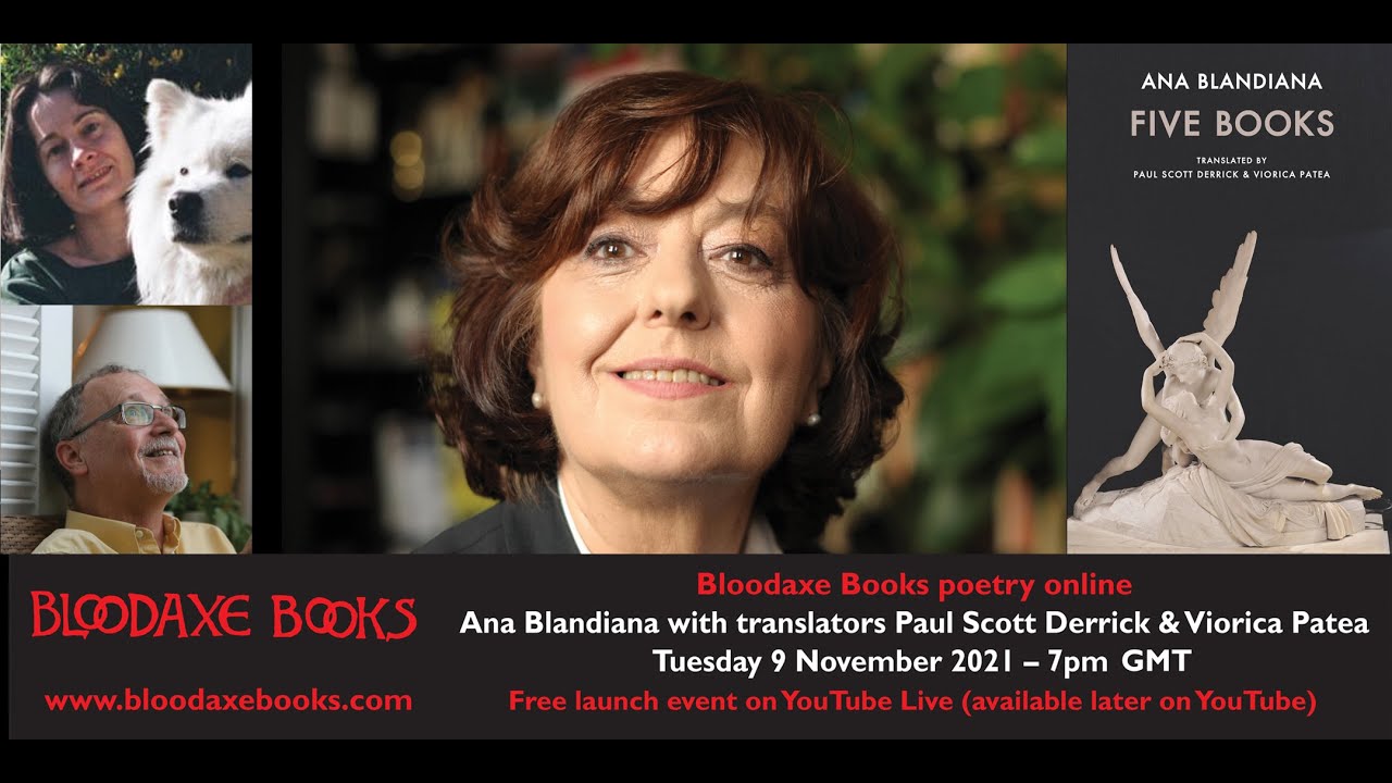 Ana Blandiana with translators Paul Scott Derrick and Viorica Patea