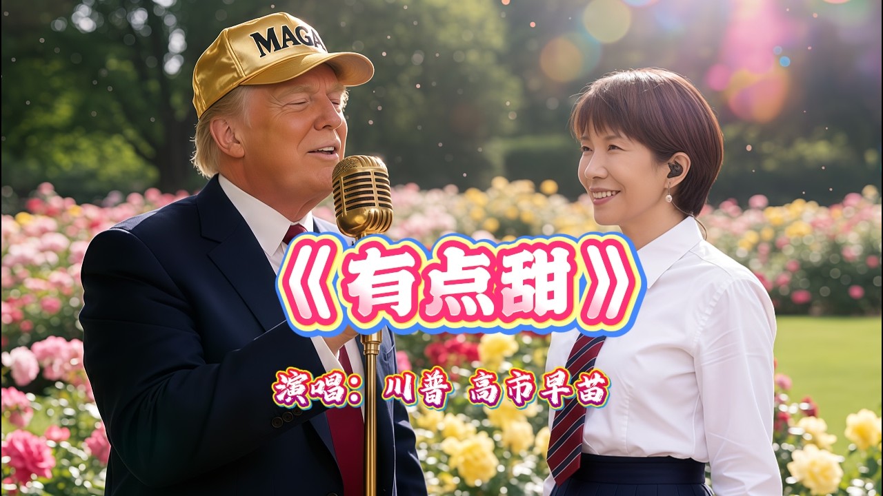 【AI神曲】川普 x 高市早苗《同盟有点甜》：只要懂王快乐，掏空国库又何妨