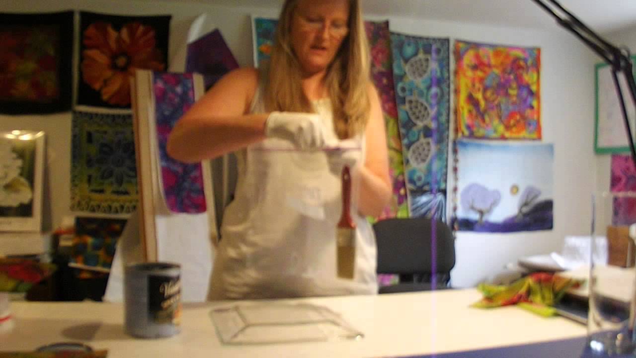 How to Apply Silk to Glass (Part 1)