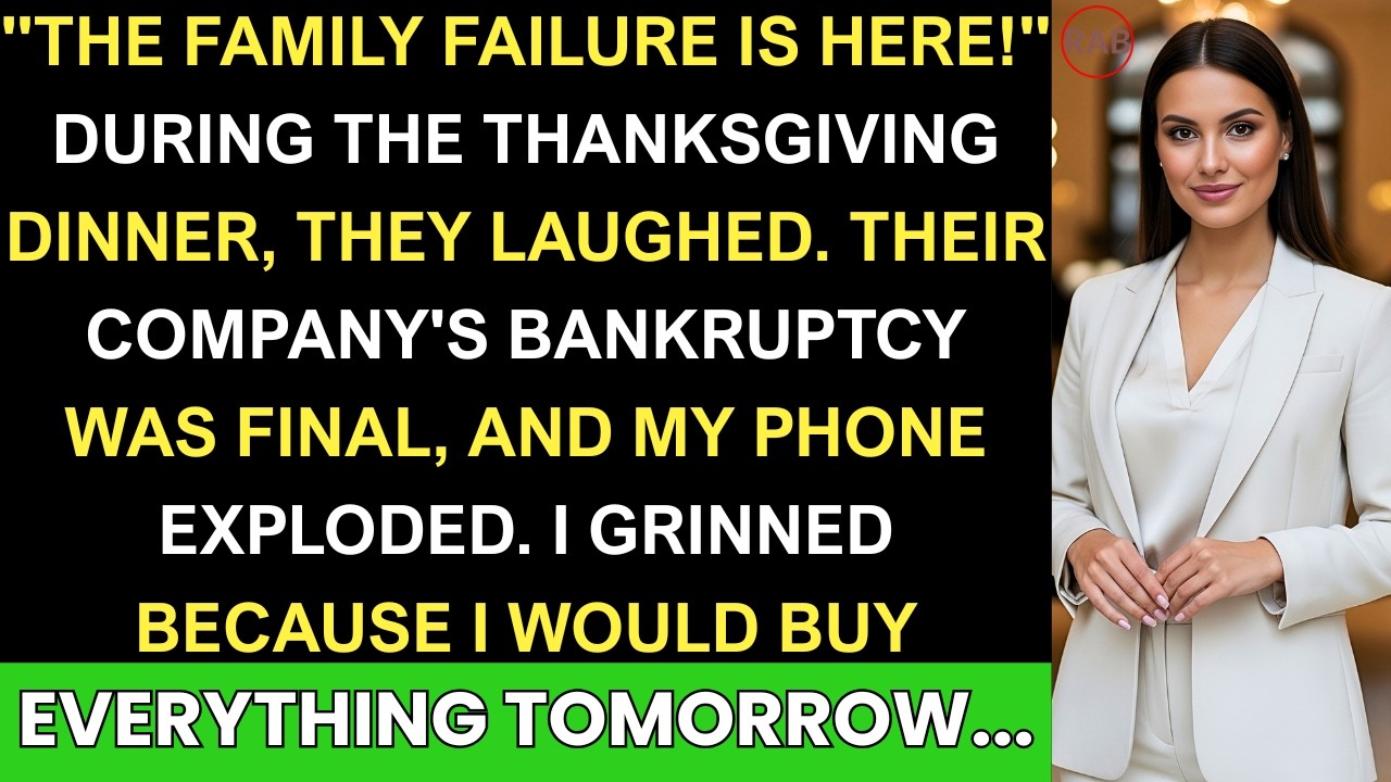 My Family Mocked My Job at Thanksgiving—Then My Assistant Exposed a Secret They Regretted