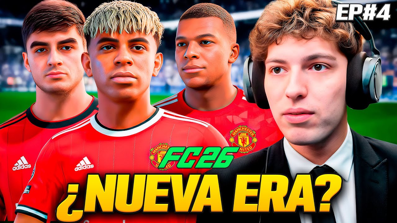 COMIENZA LA NUEVA ERA DEL MANCHESTER UNITED CON UN EQUIPAZO... EPISODIO 4