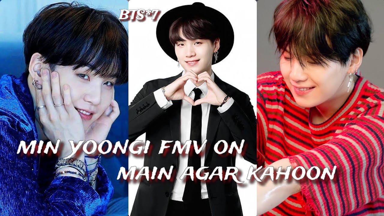 req vid💜min yoongi fmv on tumko paya hai to jese khoya hu|Suga Fmv main agar kahoon  song|suga mv 💜