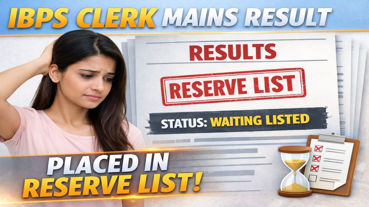 My IBPS Clerk Mains Result | Reserve list| What Are My Chances? #ibpsclerkmains2025 #ibps #ibpsclerk