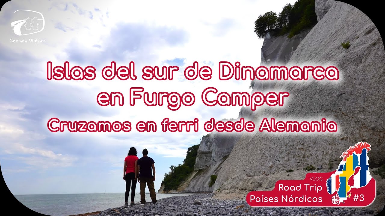 🚐 Islas del Sur de Dinamarca en Furgo Camper 🚐🇩🇰 (Ferry 🇩🇪 a 🇩🇰) | Road Trip Países Nórdicos 🌍03