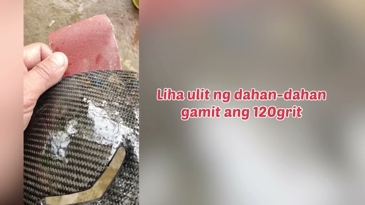 Paano gumawa ng Carbon fiber skinning/BALOT/Laminated CARBON