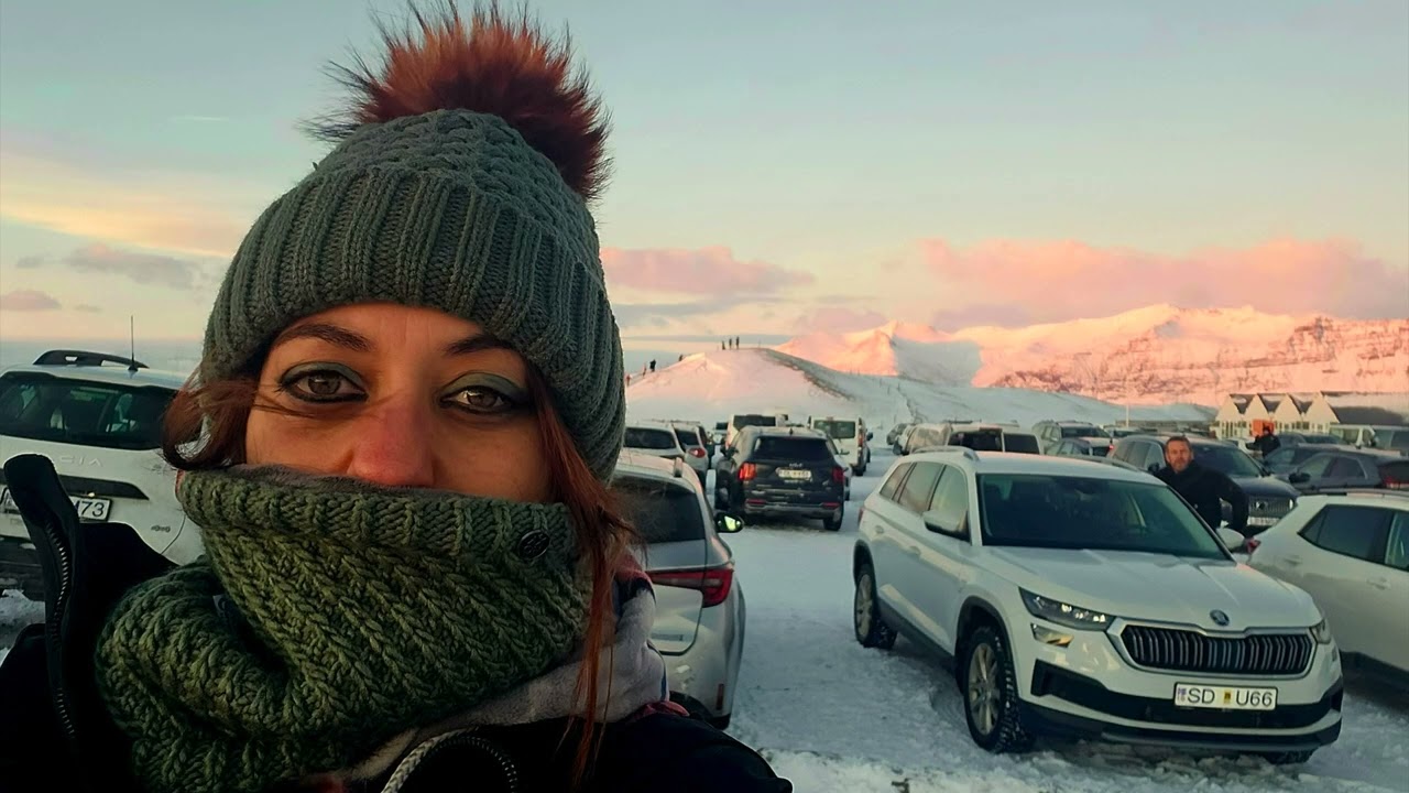 New Year in Iceland with Northern Lights! Golden Circle and South coast road trip in winter -20c 0f