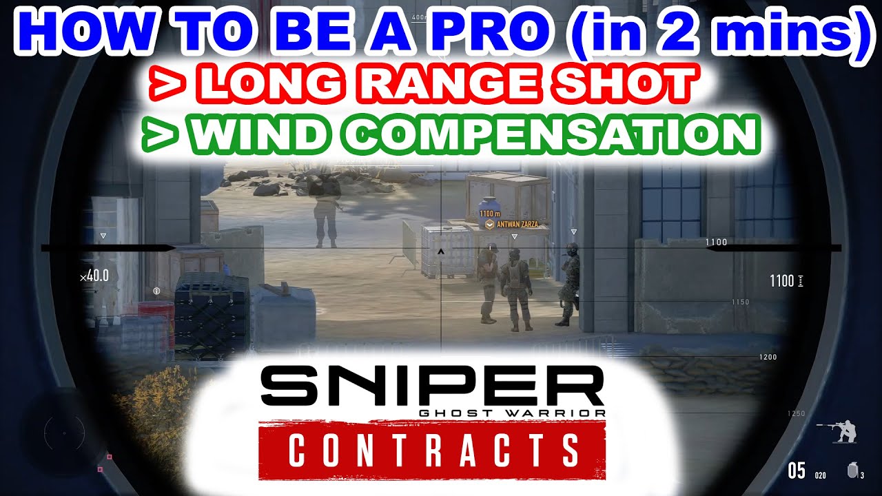 How to Master Long Range Shots and Wind Compensation | Sniper Ghost Warrior Contracts 2