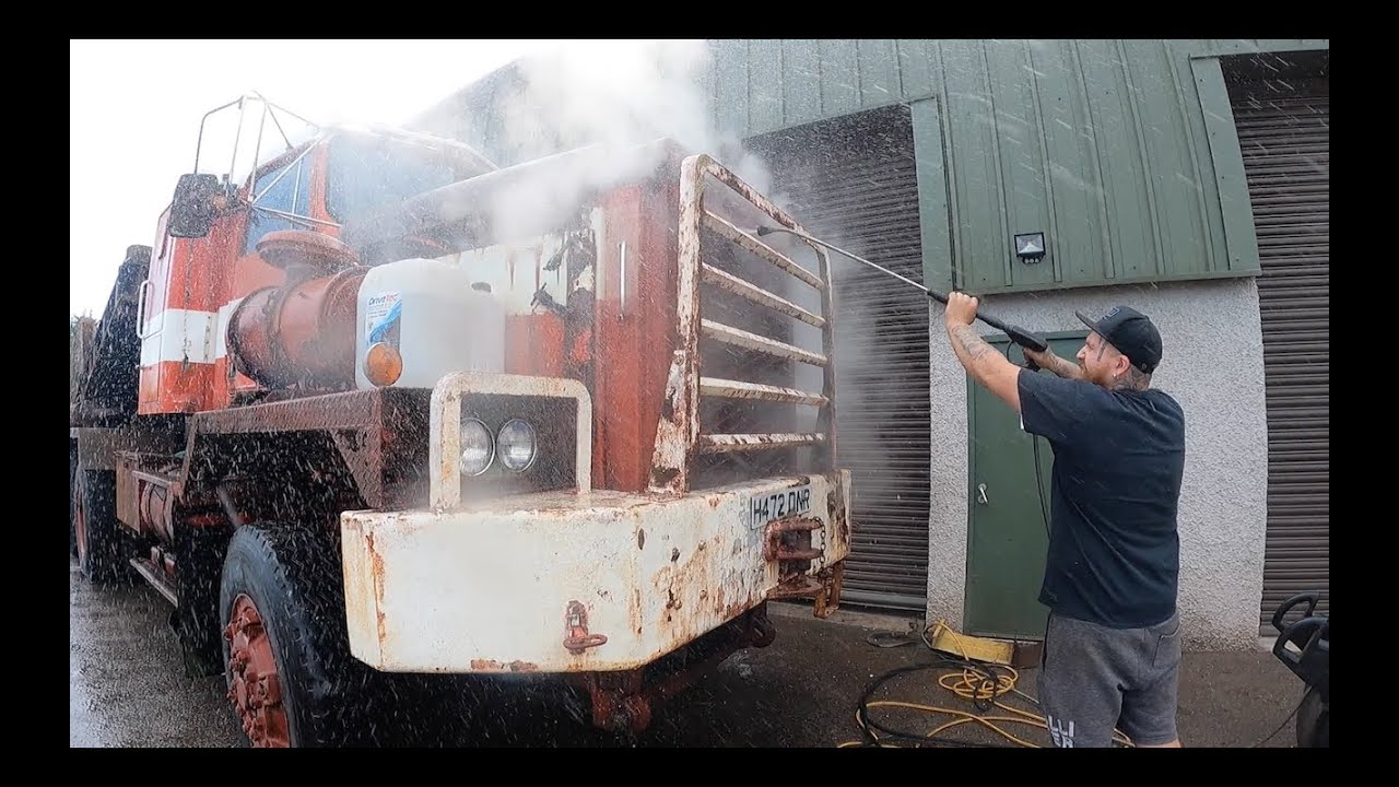 Abandoned Kenworth C540 Truck, First Drive & Clean In 30 Years! #diesel #truck #project #rust #car