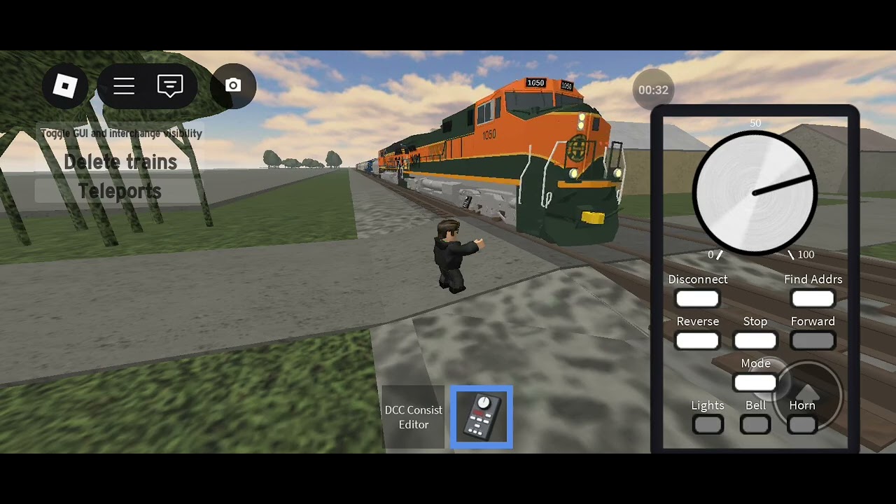 BNSF 1050 Leading in Chicagoland Ro-Scale | Roblox