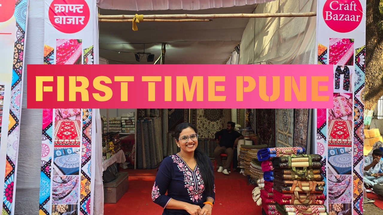 Pune Craft Bazaar Exhibition 😍 |First Time Pune Craft Bazaar Budget Shopping ParadiseI