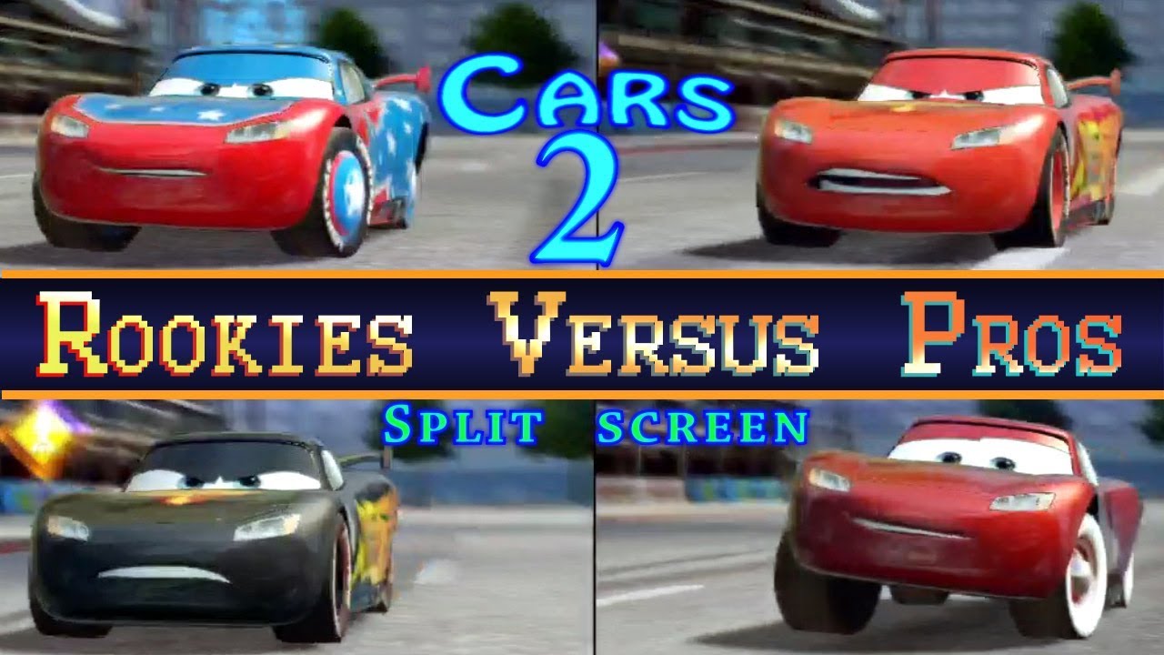 PS3 Cars 2 Lightning McQueen 4 Player Attack Mode Showdown The DLC Battle Royale
