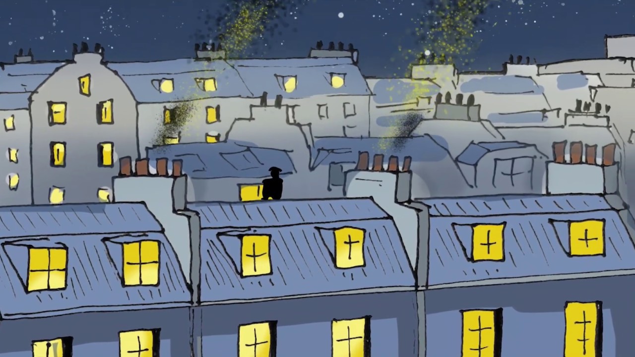 OpenToonz 2D animation - Scene 1 - created in OpenToonz