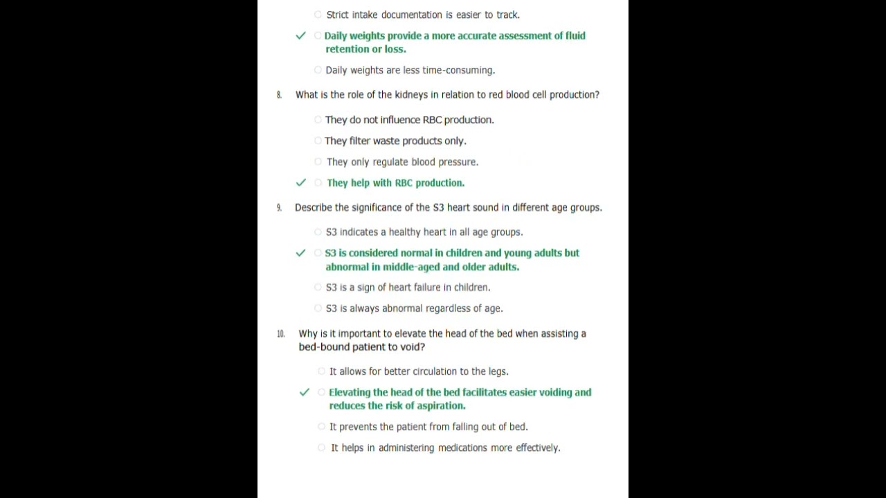 HERZING NSG 521 FUNDAMENTALS/HEALTH ASSESSMENT EXAM WITH 100% ACCURATE ANSWERS