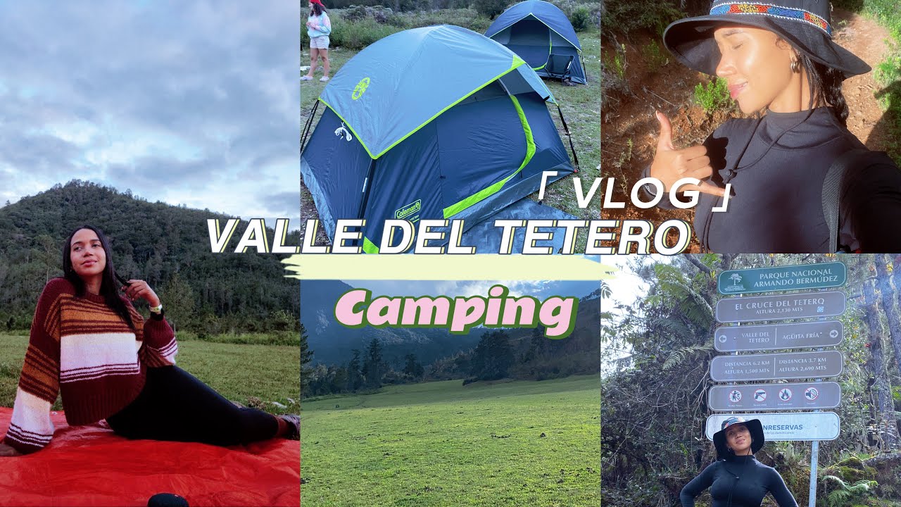 VALLE DEL TETERO VLOG #camping #travel #hike