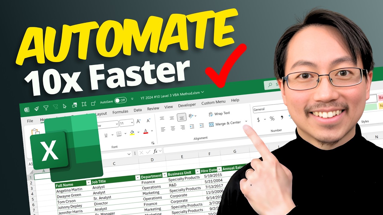 Automate Excel Reports in 2025 (Real World Examples)