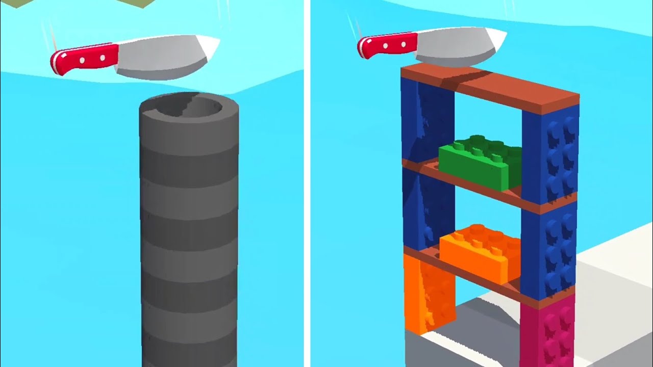 Slice It All! Very Satisfying and Relaxing ASMR Slicing Gameplay Video NEW UPDATE