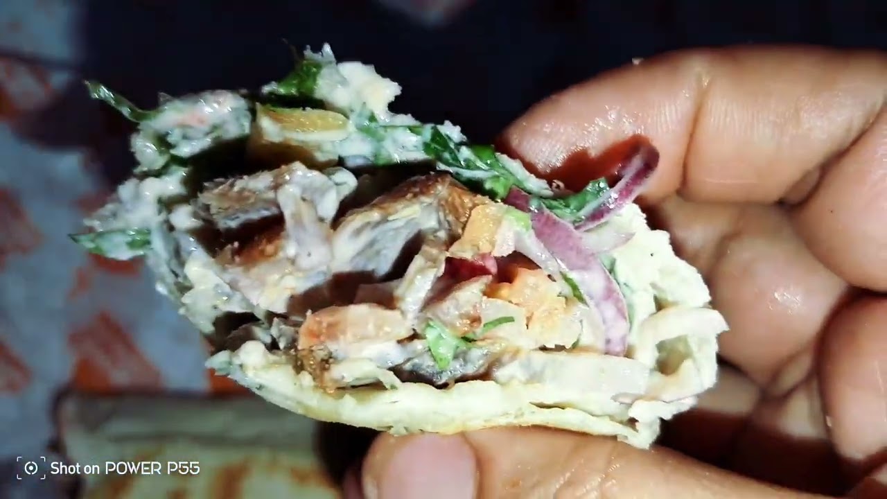 Cherry shawarma, meat 🌯