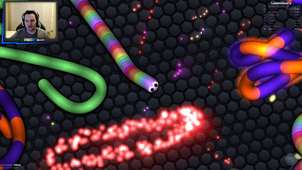SE LA LIO A TODOS EN 2.0 / SLITHER IO / BYABEEL