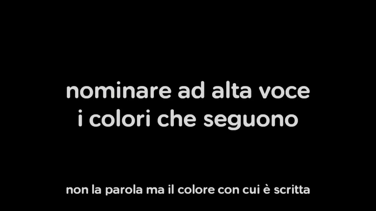 Stroop Test