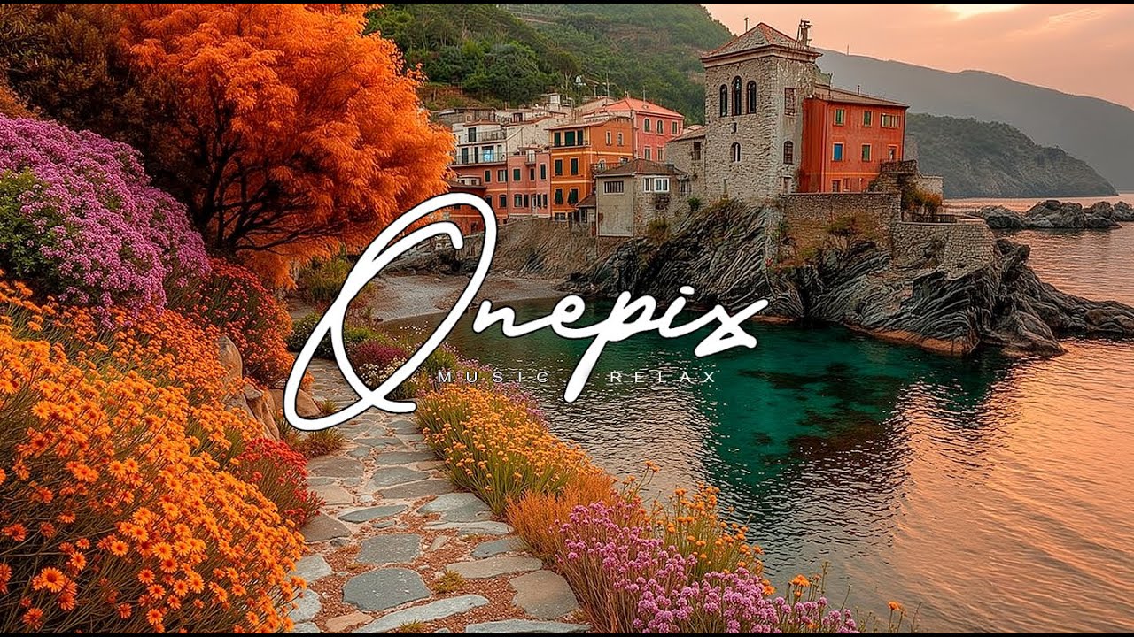 🇮🇹 Autumn in the Mediterranean | Soft Relaxing Music for Work, Study & Sleep