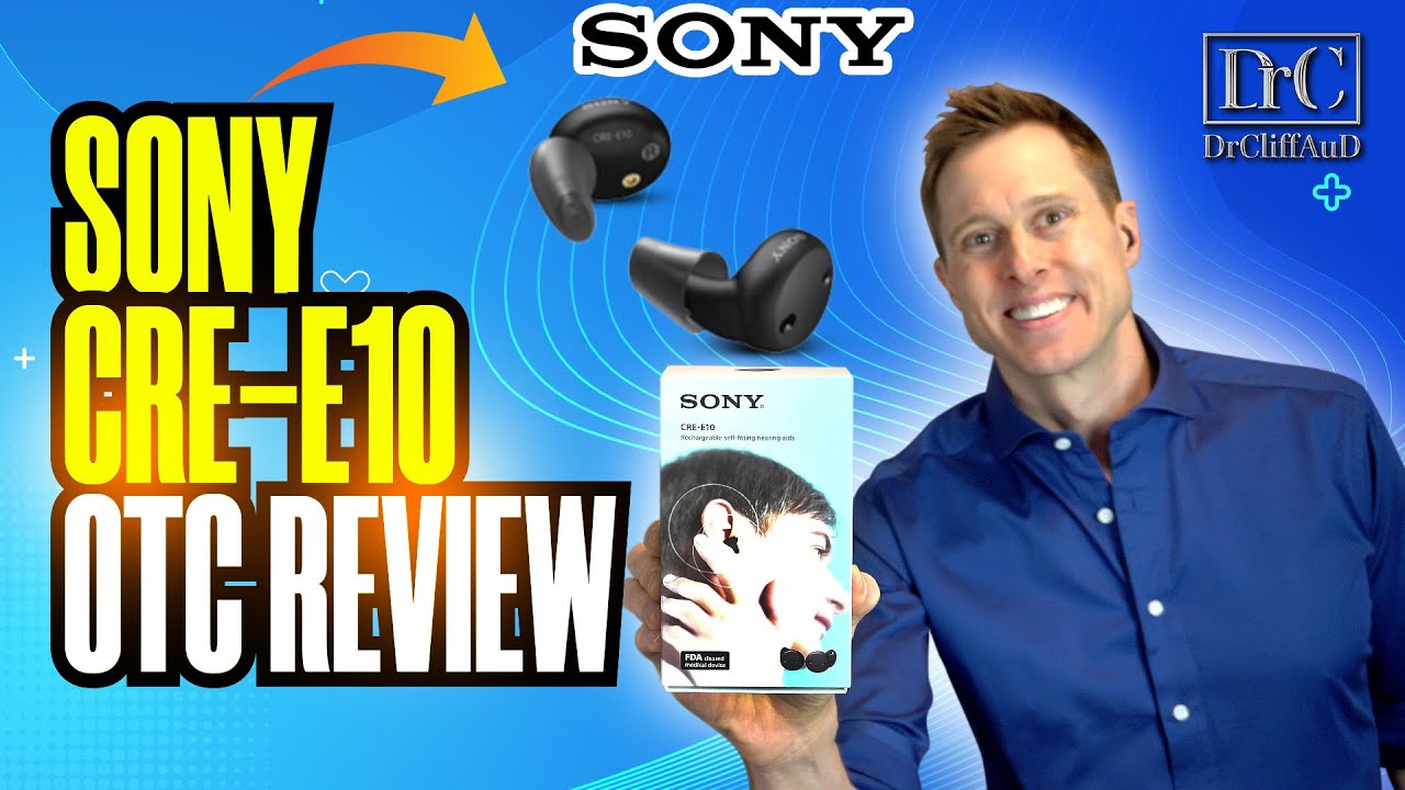 Подробный обзор слухового аппарата Sony CRE-E10 OTC | Обзоры слуховых аппаратов, продающихся без ...
