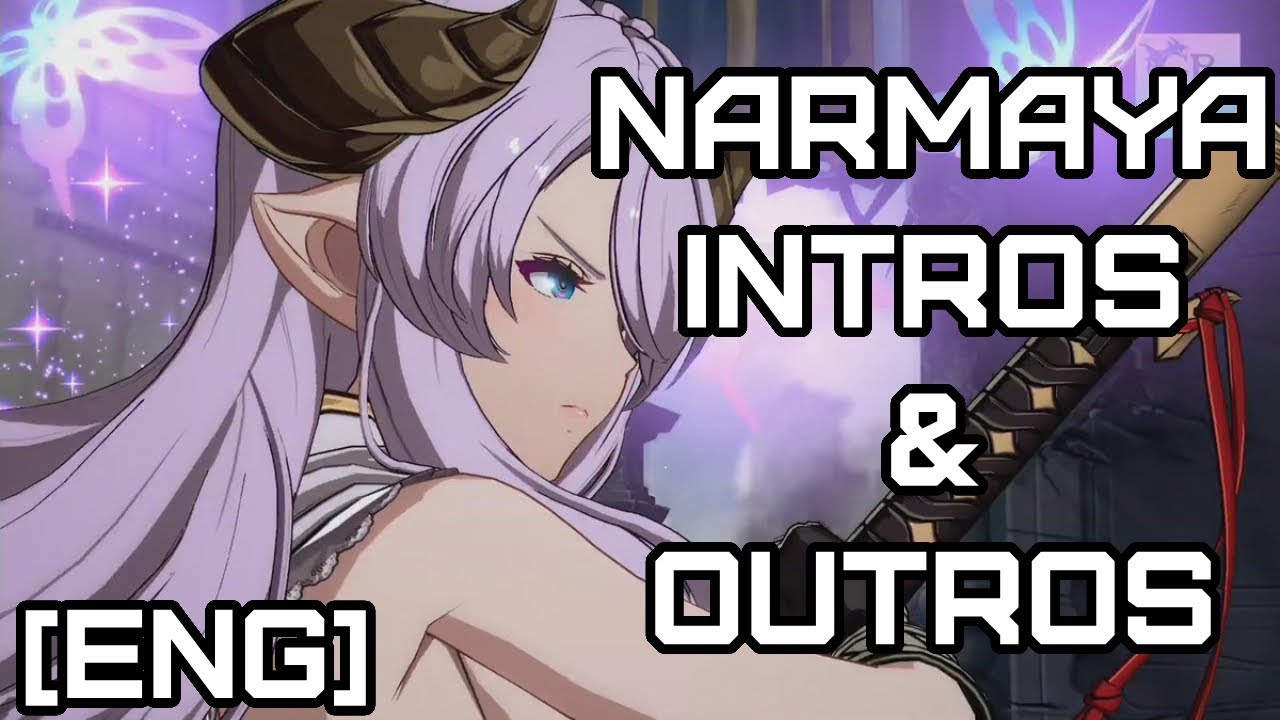 [ENG] Narmaya Intros & Outros - P1 & P2 side [Granblue Fantasy Versus]
