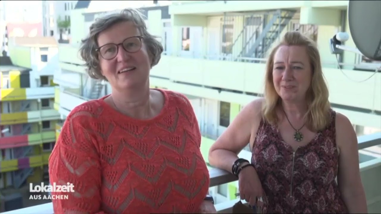 Uitsnede uitzending Streetart Heerlen Aurora WDR Lokalzeit Aachen
