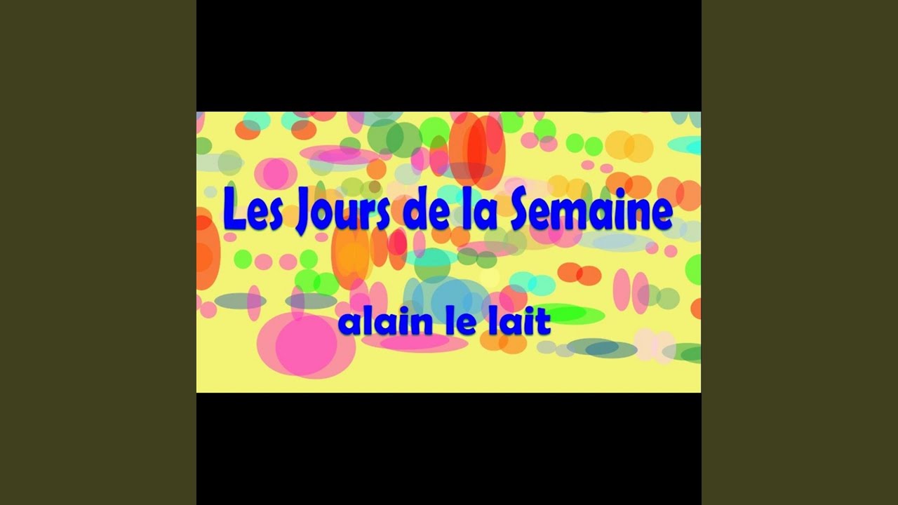 Les Jours de la Semaine