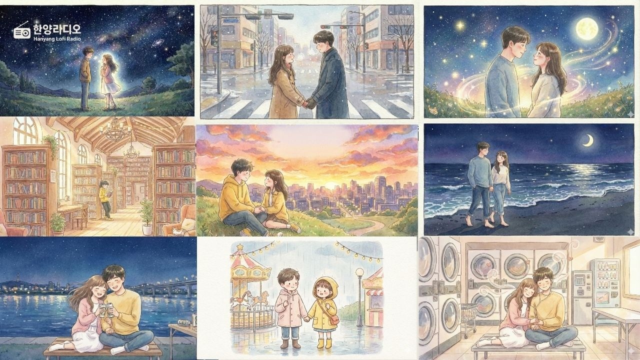 [Playlist]평범한 일상이 로맨스 영화가 되는 마법🎧몽글몽글 R&B 칠팝
