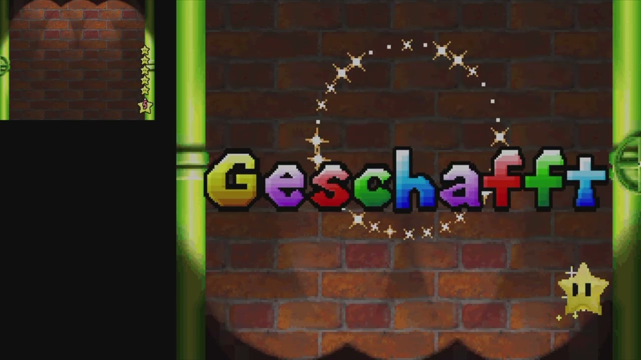 New Super Mario Bros. Minispiele - Marios Rutschpartien