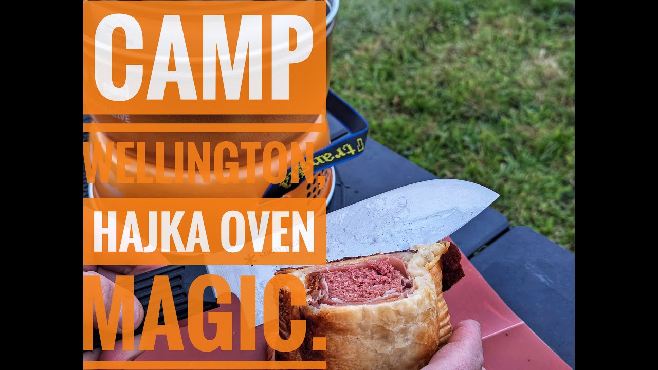 Corned Beef Wellington | Camp Cooking with Hajka Oven & Trangia 25 | Easy Camping Meal Idea