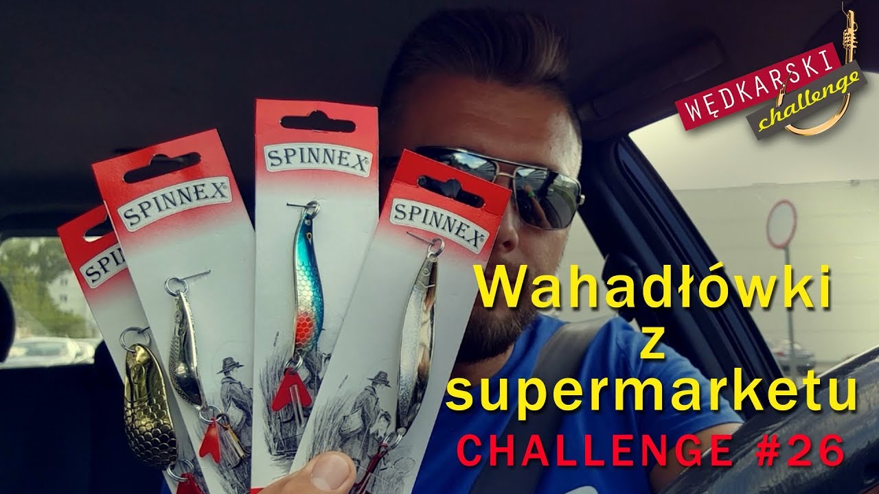 Wahadłówki z supermarketu | Złowić min. 40cm drapieżnika | Wędkarski CHALLENGE #26