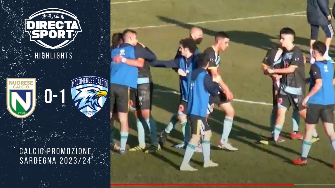 Calcio Promozione - Nuorese 1930-Macomerese Calcio 0-1 (Highlights)