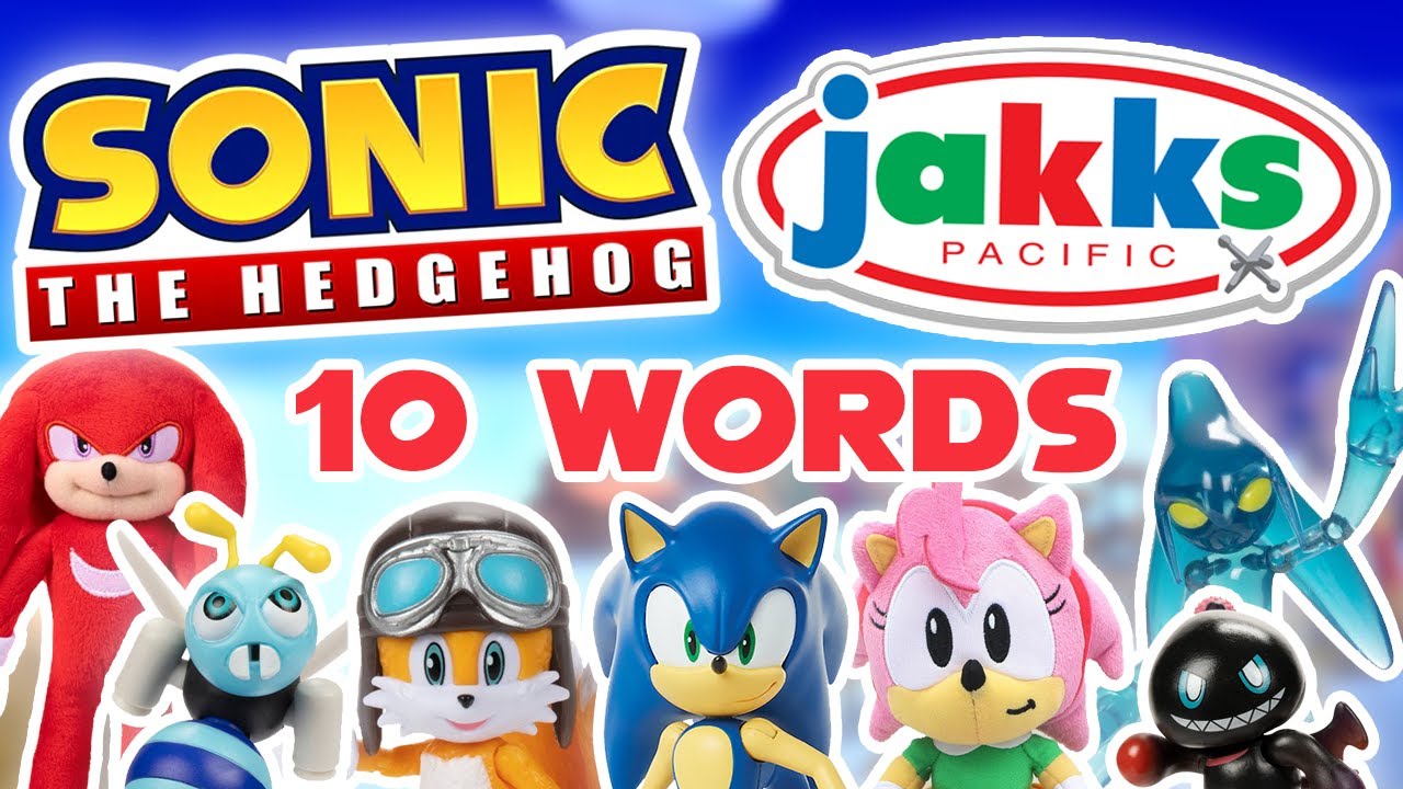 Every Jakks Pacific Sonic The Hedgehog Product In 10 Words Or Less!