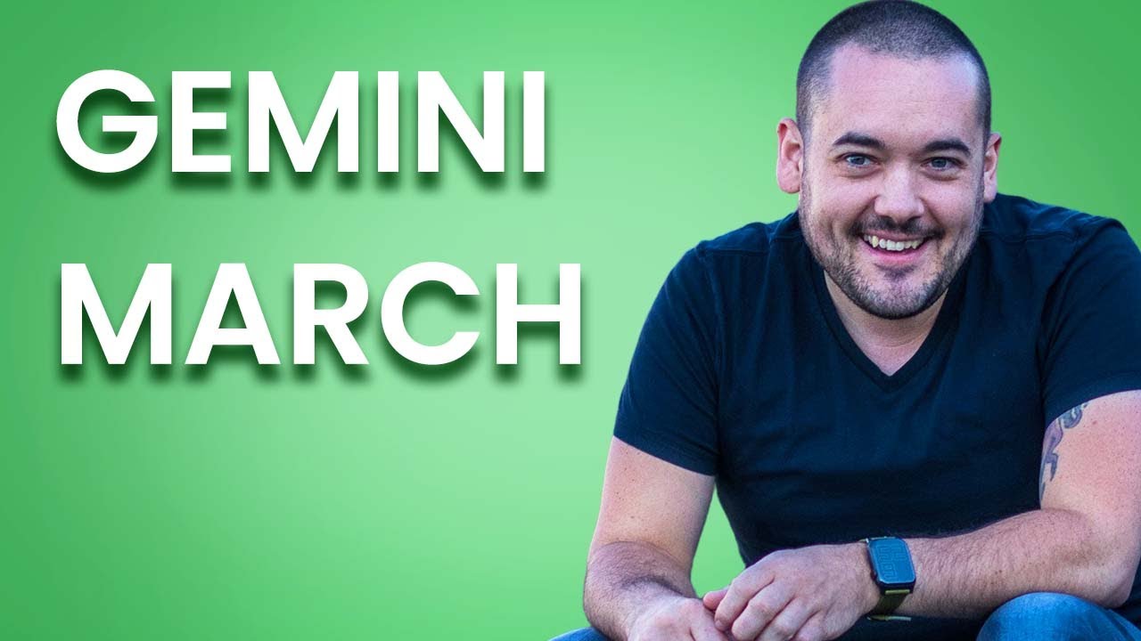 Gemini You are so lucky to have this new beginning! March 2024