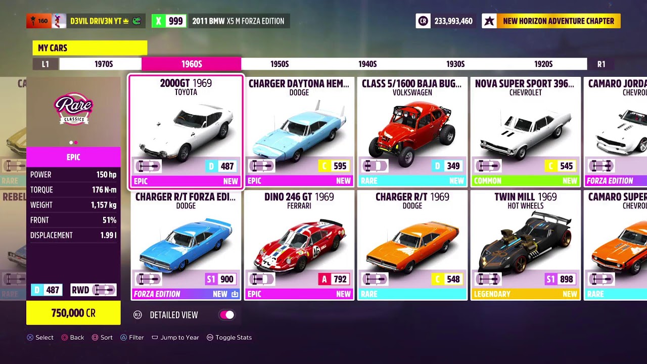 Forza Horizon 5 - 789 Cars out of 899 Cars !!!!! - EP.21