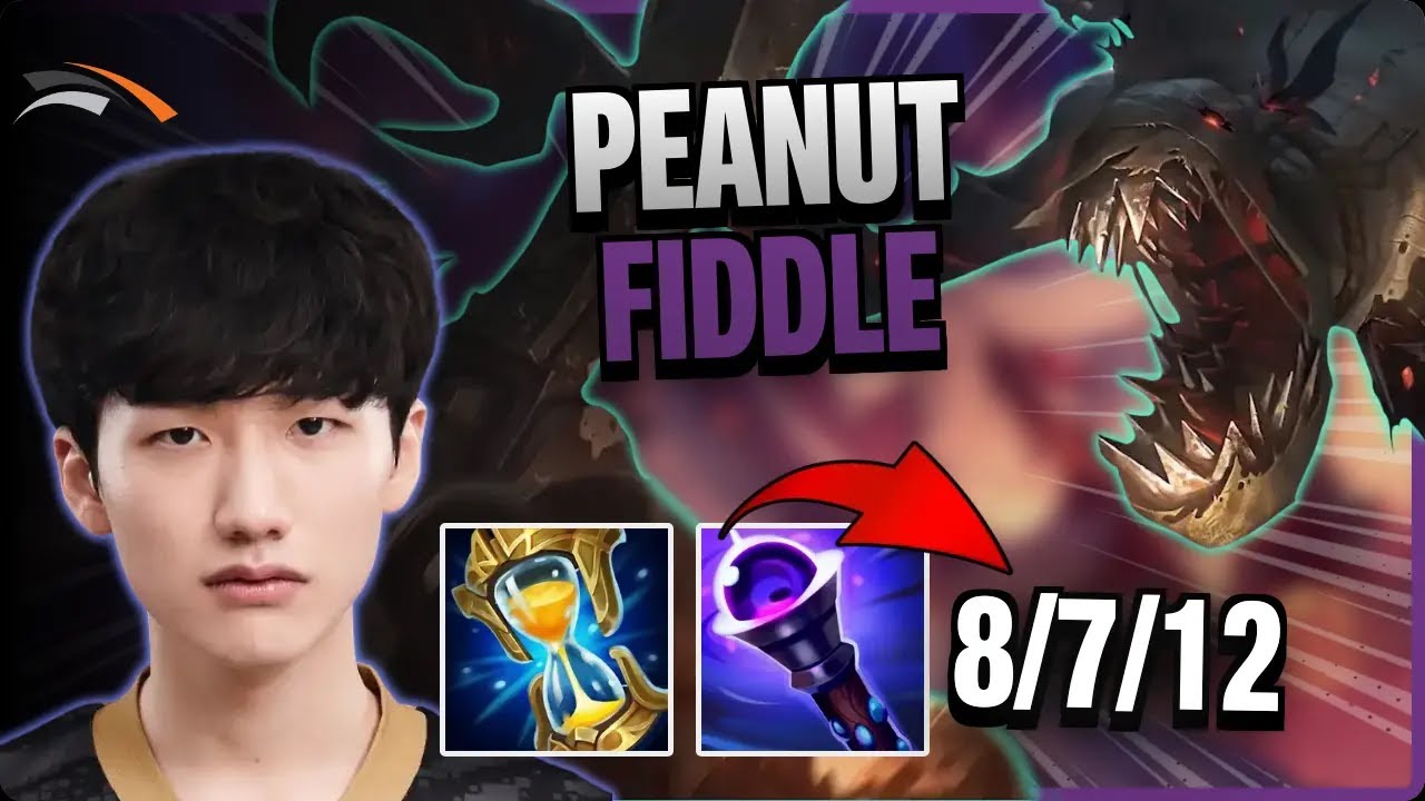 HLE Peanut JUNGLE FiddleSticks vs Naafiri | 15.10