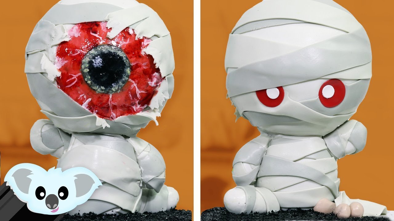 HALLOWEEN Mummy MONSTER CAKE | Scary & Spooky Ideas