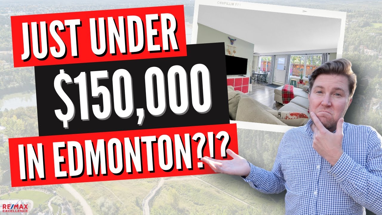House For Sale In Edmonton, Alberta UNDER $150,000! 😲 | Edmonton Real Estate