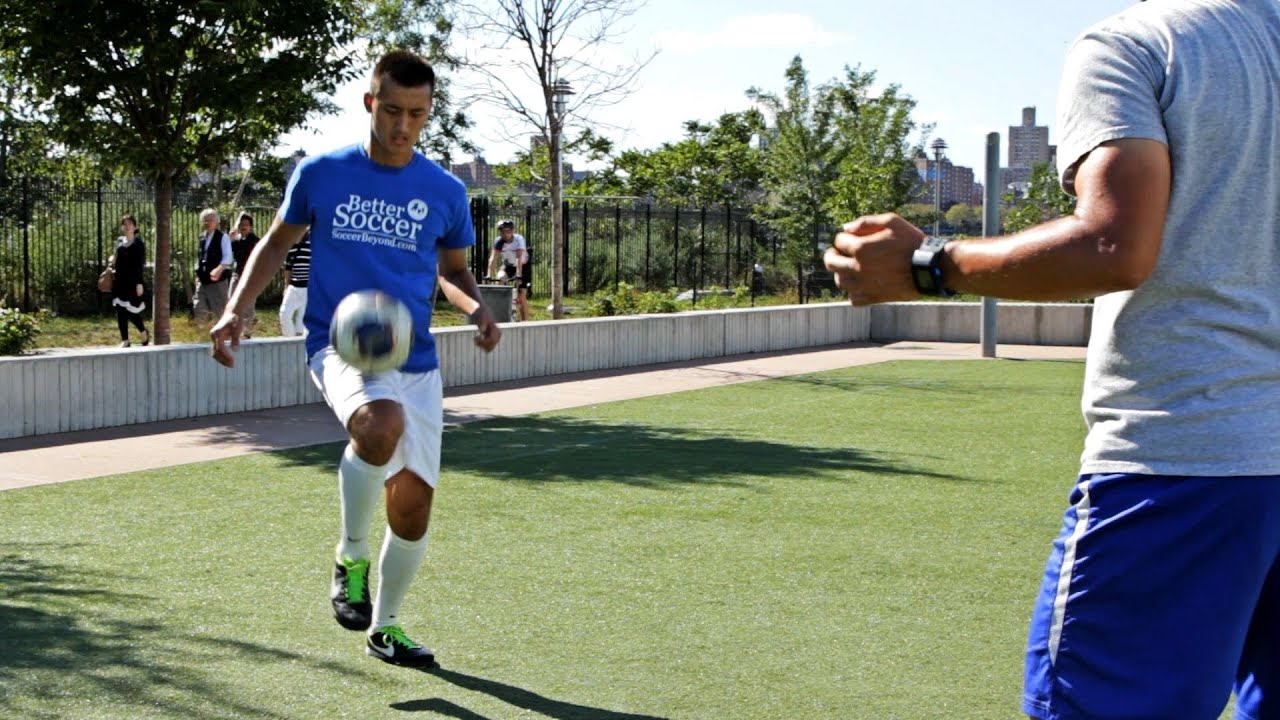 How to Receive a Ball with Your Thigh | Soccer Skills