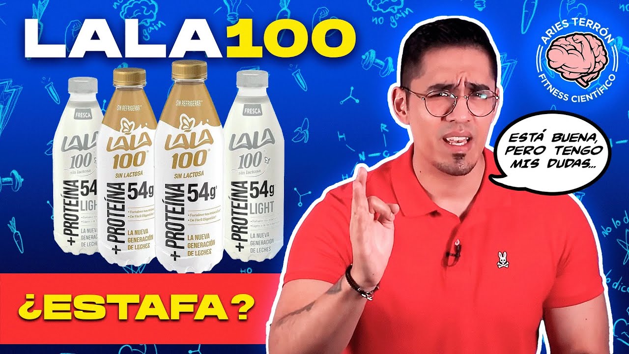 NUTRIÓLOGO analiza LALA 100: ¿ESTAFA o SUPER LECHE? 🤔