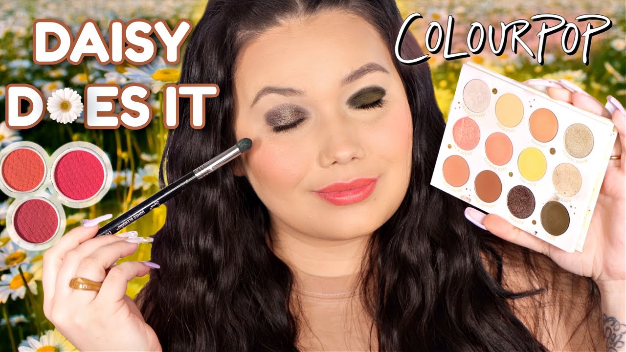 COLOURPOP Daisy Does It Collection🌼 Full FACE Swatches!