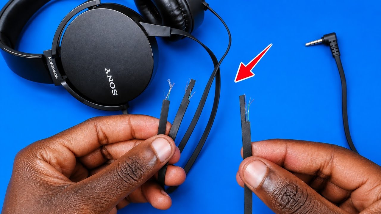 How to repair Headphones Wires